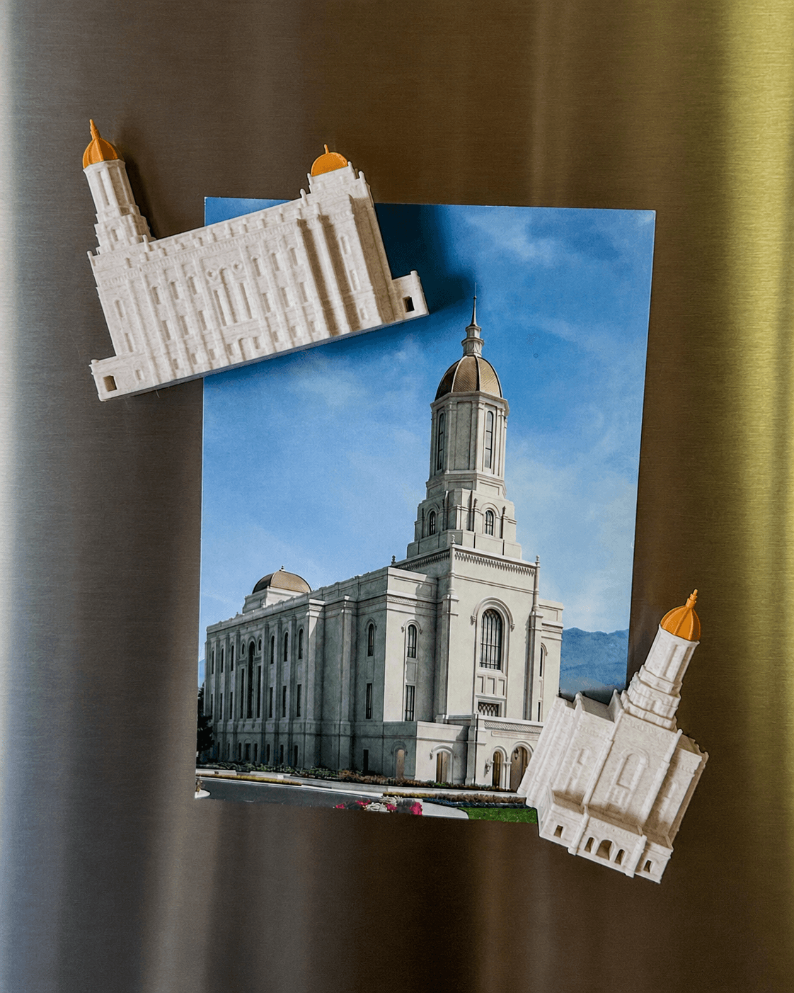 LDS Smithfield Utah Temple Fridge Magnet