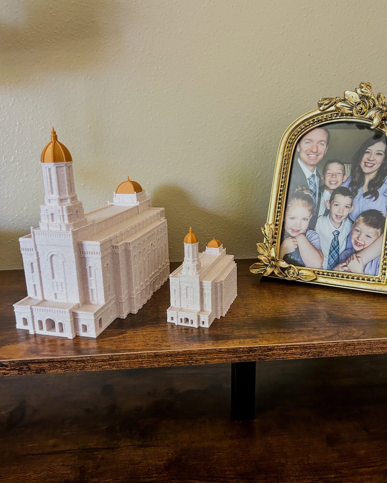 LDS Smithfield Utah Temple Statue